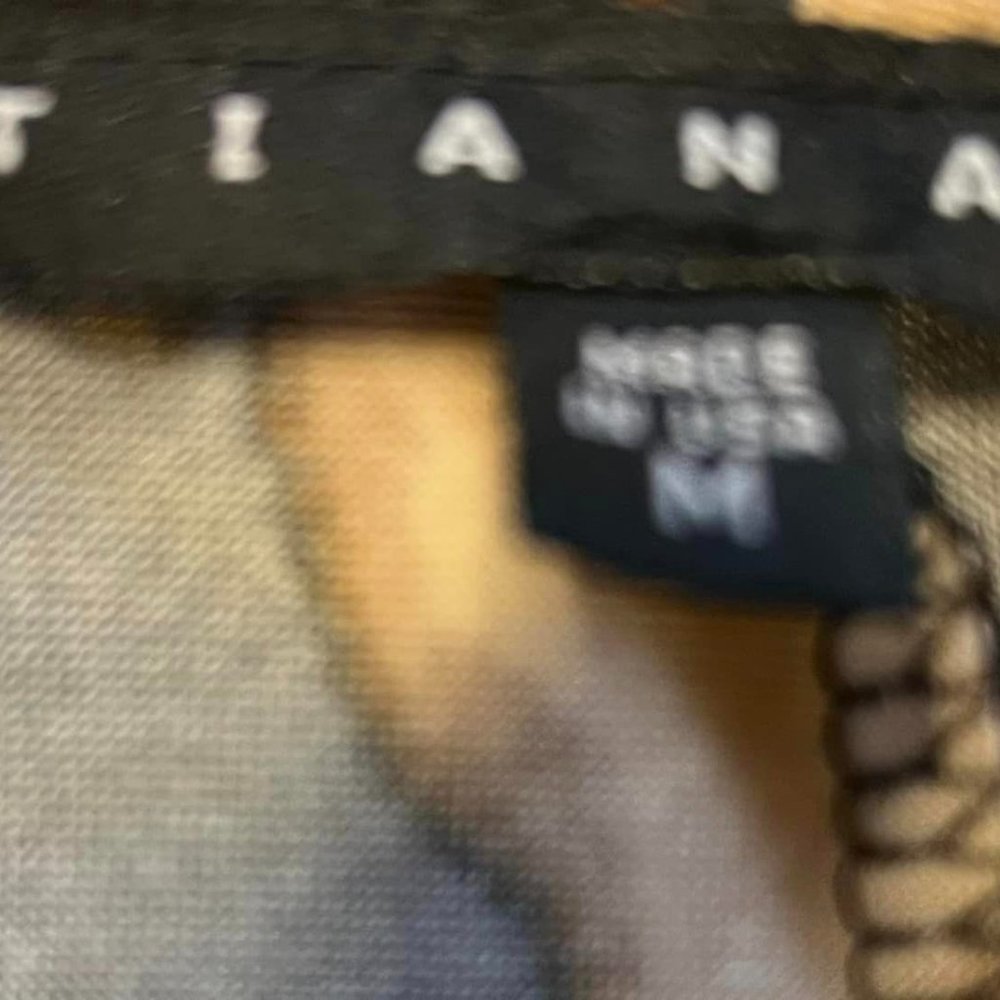 Vintage Tiana B dress size Med Leopard Animal print Sexy 2182 - Picture 4 of 4